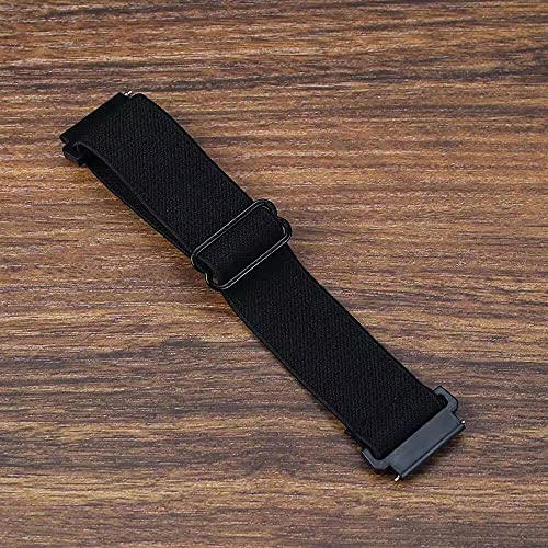 Krudary Nylon Elastic Watch Bands Compatible with Amazfit GTS/nGTS 2/ GTS 2 Mini/GTS 2e /GTS 3 / GTS 4 Mini/GTS 4, Breathable Soft Stretch Bracelet Strap for Amazfit Bip 3 Pro/Bip Lite/Bip U Pro