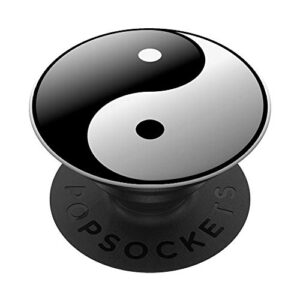 yin yang ying yin-yang symbol sign yoga meditation buddha popsockets popgrip: swappable grip for phones & tablets