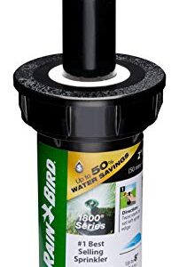 Rain Bird 1802AP8PRS Pressure Regulating (PRS) Professional Pop-Up Sprinkler, Adjustable 0 - 360° Pattern, 6' - 8' Spray Distance, 2" Pop-up Height