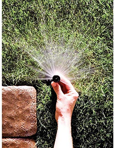 Rain Bird 1802AP8PRS Pressure Regulating (PRS) Professional Pop-Up Sprinkler, Adjustable 0 - 360° Pattern, 6' - 8' Spray Distance, 2" Pop-up Height