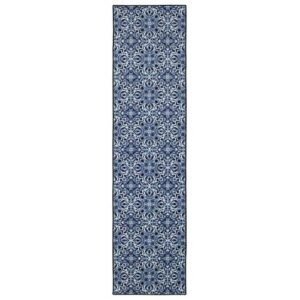 mohawk home amstel area rugs, 2' x 5', navy