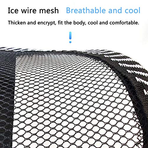 Amazing Vent Cushion Mesh Back Lumbar Support Car Office Home Chair Seat Black Durable