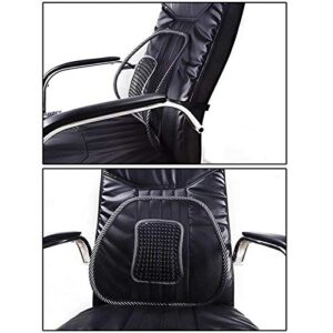 Amazing Vent Cushion Mesh Back Lumbar Support Car Office Home Chair Seat Black Durable