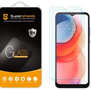 Supershieldz (2 Pack) Designed for Motorola Moto G Play (2021) Tempered Glass Screen Protector, Anti Scratch, Bubble Free