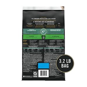 Purina Pro Plan Allergen Reducing, Indoor Cat Food, LIVECLEAR Turkey and Rice Formula - 3.2 lb. Bag