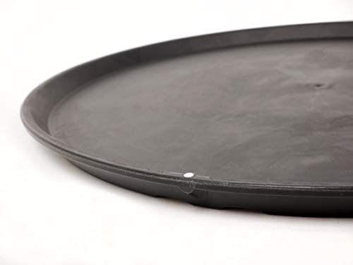 Safetray - Restaurant Grade Non-Slip Tray, Injection Moulded, 16" Inch, Black