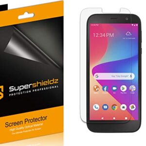 (6 Pack) Supershieldz Designed for BLU View 2 (B130DL) Screen Protector, High Definition Clear Shield (PET)
