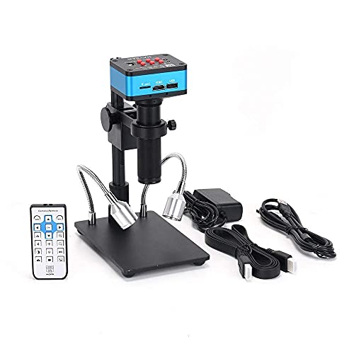 HAYEAR 4K UDH 2160P 1080P HDMI Industrial Microscope Camera for Machine PCB Board CPU Repair Soldering High Speed No Lag Portable Set