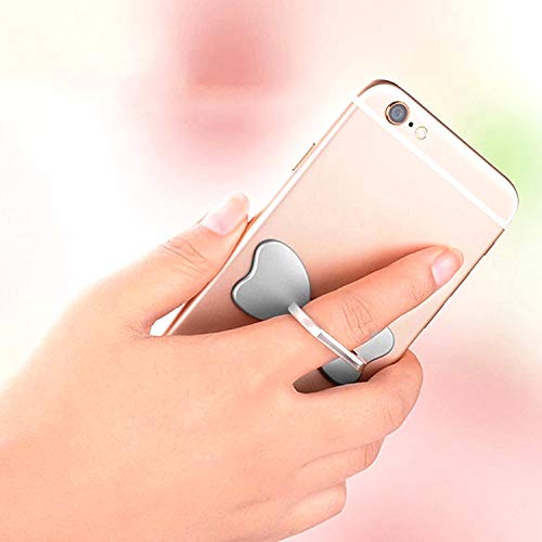 Wen XinRong 4 Pack Metal Bow Phone Ring Holder, Bowknot Phone Finger Ring Grip 360°Rotation Phone Rings Kickstand Compatible with All Smartphone