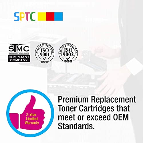 SPTC Compatible Waste Toner contanier Replacement for use in Phaser 6510, 6510/n, 6510/dn, WorkCentre 6515, 6515/N, 6515/DN VersaLink C500 C505 C600 C605 Waste Toner Cartridge