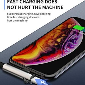 Headphone Adapter Lightning to 3.5mm AUX Audio Jack and Charger Extender Dongle Earphone Headset Splitter Compatible with iPhone 11 12 Mini pro max xs xr x se2 7 8 Plus for Ipad Air Y Cable Converter