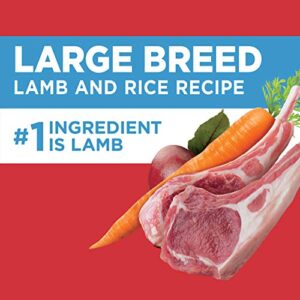 IAMS Large Breed Adult Dry Dog Food Lamb & Rice Recipe, 30 lb. Bag