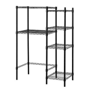 dormco suprima mini shelf supreme with supreme shelving - black - 4 shelf add on (space saver)