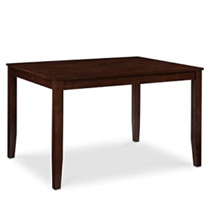 House of Living Art Dining Table – Rectangular Design, Walnut Finish | Mid Century Classic Collection (Table Only)