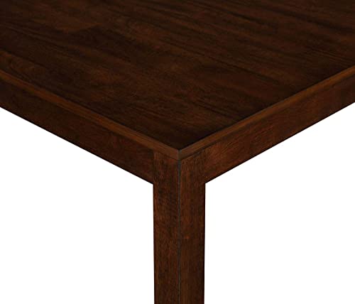 House of Living Art Dining Table – Rectangular Design, Walnut Finish | Mid Century Classic Collection (Table Only)