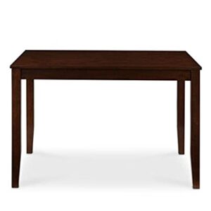 House of Living Art Dining Table – Rectangular Design, Walnut Finish | Mid Century Classic Collection (Table Only)