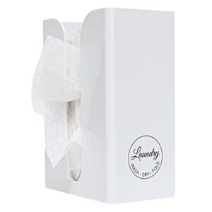 Laundry Dryer Sheet Holder Dispenser Laundry Organization Storage Detergent Dryer Sheet Dispenser Soap Fabric Softener Dispenser - Farmhouse Laundry Room Decor Accessories Dryer Sheet Container