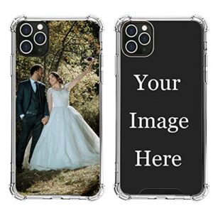 lylbfof custom personalized picture phone case for iphone 13 11 12 14 pro max x xr xs max 6 6s 7 8 plus se 2020 anti-scratch shock-resistant soft protective tpu design your own transparent
