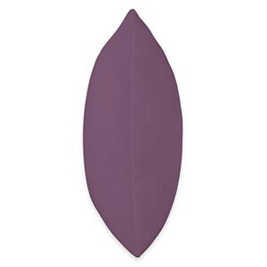 Vine Mercantile Simple Chic Solid Color Grape Purple Throw Pillow, 18x18, Multicolor