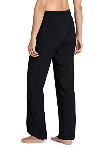 Jockey Women's Lifestyle Adjustable Ankle Pant, Black, XL