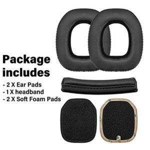 A50 Ear Pads Headband Compatible with Astro A50 a50 Gen 3 Gen 4 Gaming Headset I Replacement Ear Cushions (Not Suitable for Astro A50 Gen 1 Gen 2)