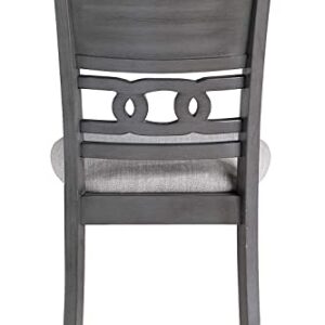 New Classic Furniture Gia Dining Chairs, Set of 2, Gray