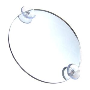 alfie pet - paula circle exercise mirror with suction cup for fish tank