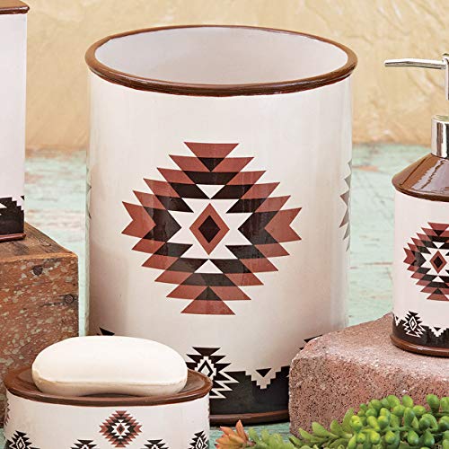 BLACK FOREST DECOR Southwest Mesa Waste Basket