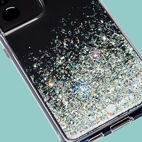 Case-Mate Samsung Galaxy S21 Ultra Case - 6.8" Twinkle Ombre Stardust - 10ft Drop Protection with Wireless Charging, Luxury Bling Glitter Case for S21 Ultra 5G, Anti Scratch, Shock Absorbing Materials