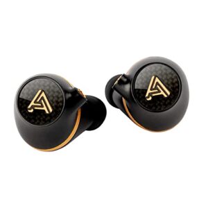 audeze euclid in-ear audiophile reference sound isolating headphones with planar drivers, wired