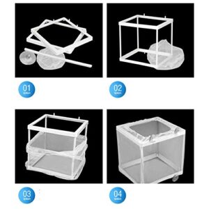 Aquarium Fish Breeder Box, Breeding Incubator for Small Fish Hatchery Shrimp Clownfish Aggressive Fish Injured Fish