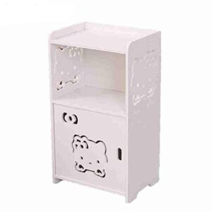 walnuta bedroom furniture bedside table modern storage small cabinet assembly nightstand bedroom storage bedside cabinet