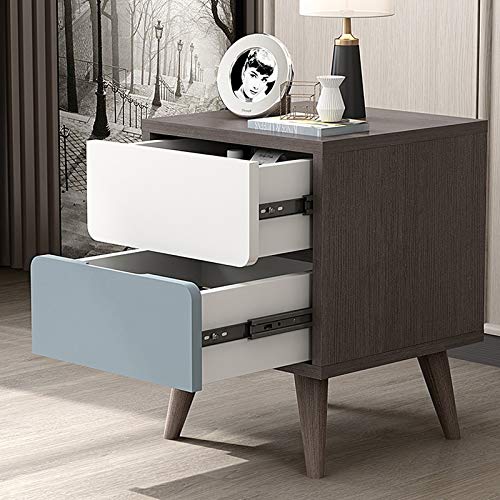 WALNUTA Drawer Bedroom Korean Style Table Side Table Wardrobe Four Corner Bedside Table Bedroom Furniture Cabinet Bedside Table