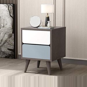 WALNUTA Drawer Bedroom Korean Style Table Side Table Wardrobe Four Corner Bedside Table Bedroom Furniture Cabinet Bedside Table