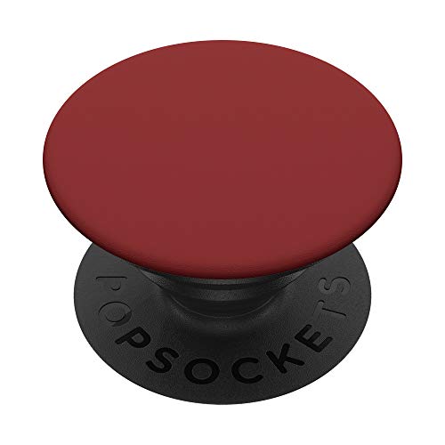 Simple Chic Solid Color Dark Berry Red PopSockets PopGrip: Swappable Grip for Phones & Tablets