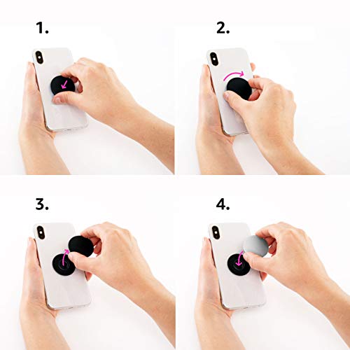 Simple Chic Solid Color Dark Berry Red PopSockets PopGrip: Swappable Grip for Phones & Tablets