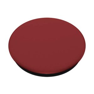 Simple Chic Solid Color Dark Berry Red PopSockets PopGrip: Swappable Grip for Phones & Tablets