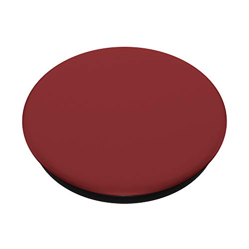 Simple Chic Solid Color Dark Berry Red PopSockets PopGrip: Swappable Grip for Phones & Tablets