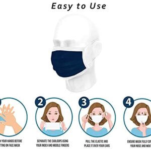 Kids Disposable Face Mask 100 PCS Breathable Safety Masks