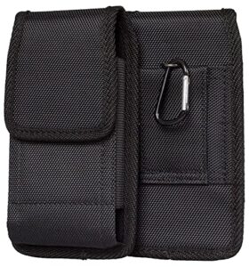 aq mobile vertical holster for cell phone, size xxl (inner size: 6.7 x 3.15 x 0.43 in) nylon, belt loop
