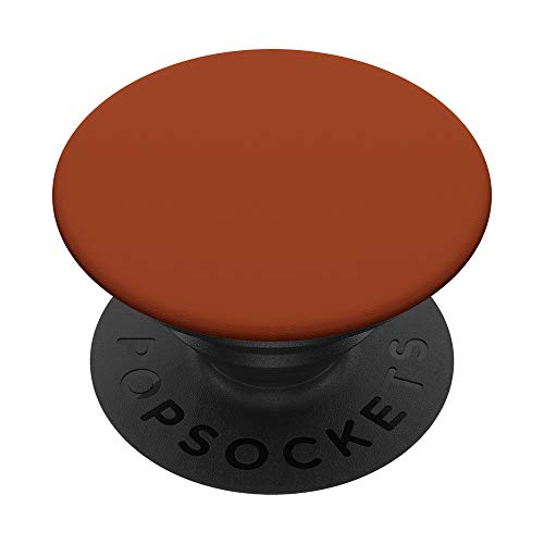 Rust Orange Solid Color PopSockets PopGrip: Swappable Grip for Phones & Tablets