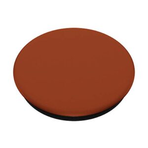 Rust Orange Solid Color PopSockets PopGrip: Swappable Grip for Phones & Tablets