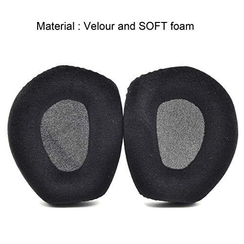 Velour Earpad Repair Parts Suit Replacement Ear Pads Compatible with Sennheiser HDR RS165,RS175 RF Wireless Headphone …