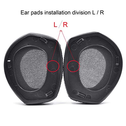 Velour Earpad Repair Parts Suit Replacement Ear Pads Compatible with Sennheiser HDR RS165,RS175 RF Wireless Headphone …