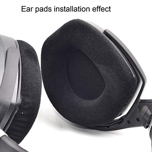 Velour Earpad Repair Parts Suit Replacement Ear Pads Compatible with Sennheiser HDR RS165,RS175 RF Wireless Headphone …