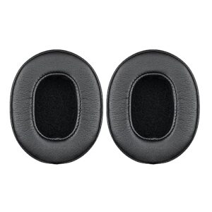replacement ear pad for audio technica ath-m20x headphones. manayo ear pads.ultra soft memory foam with leather headphone cover compatible with m20x, m30x, m40x, m50x and ath-msr7 (2pcs/pack)