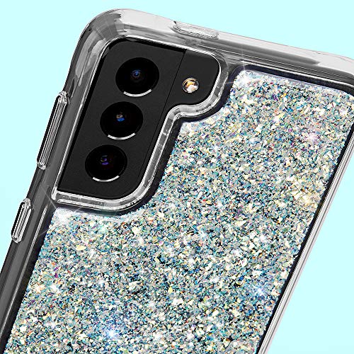 Case-Mate - Twinkle - Case for Samsung Galaxy S21 Plus 5G - Glitter Foil Elements - 10 ft Drop Protection - 6.7 inch - Stardust