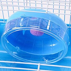 Zhang Ku Simple Cavie Guinea Pig Cage & Rabbit Cage | Pet Cage Includes Free Water Bottle & Food Bowl&Hamster Running Wheel (Blue)