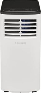 frigidaire fhpc082ac1 portable room air conditioner, 5500 btu with a multi-speed fan, dehumidifier mode, easy-to-clean washable filter, in white
