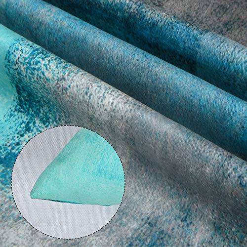 Yastouay Teal Throw Pillow Covers Set of 4 Turquoise Pillow Cases 18 x 18 inch Modern Decorative Cushion Covers for Couch Living Room